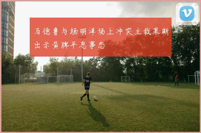 马德鲁与杨明洋场上冲突主裁果断出示黄牌平息事态